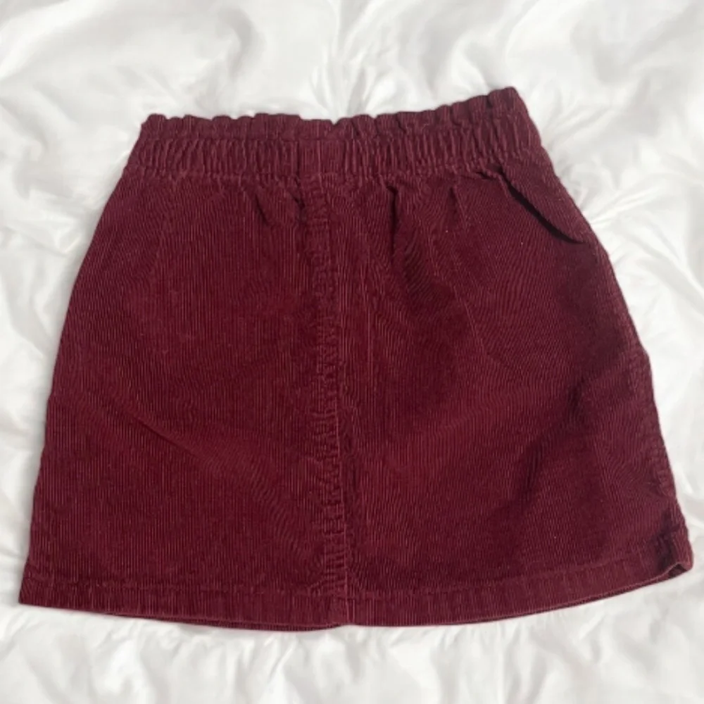 Old Navy Maroon Corduroy Girls  Skirt